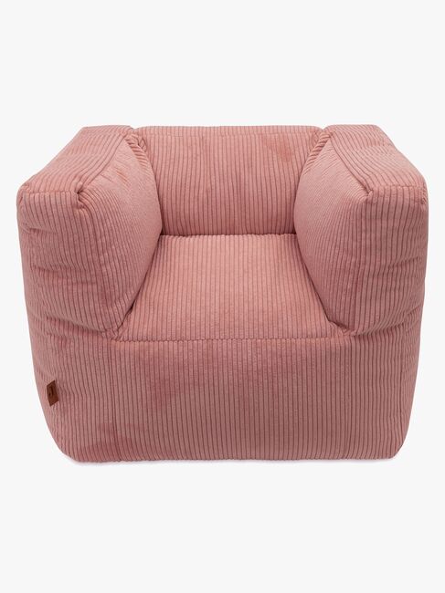 Jollein Sækkestol Kraftig Fløjl, Wild Rose