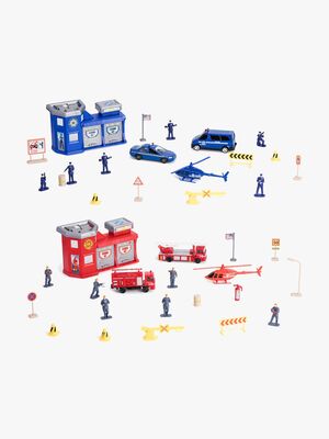 Alex's Garage Politistation og Brandstation 