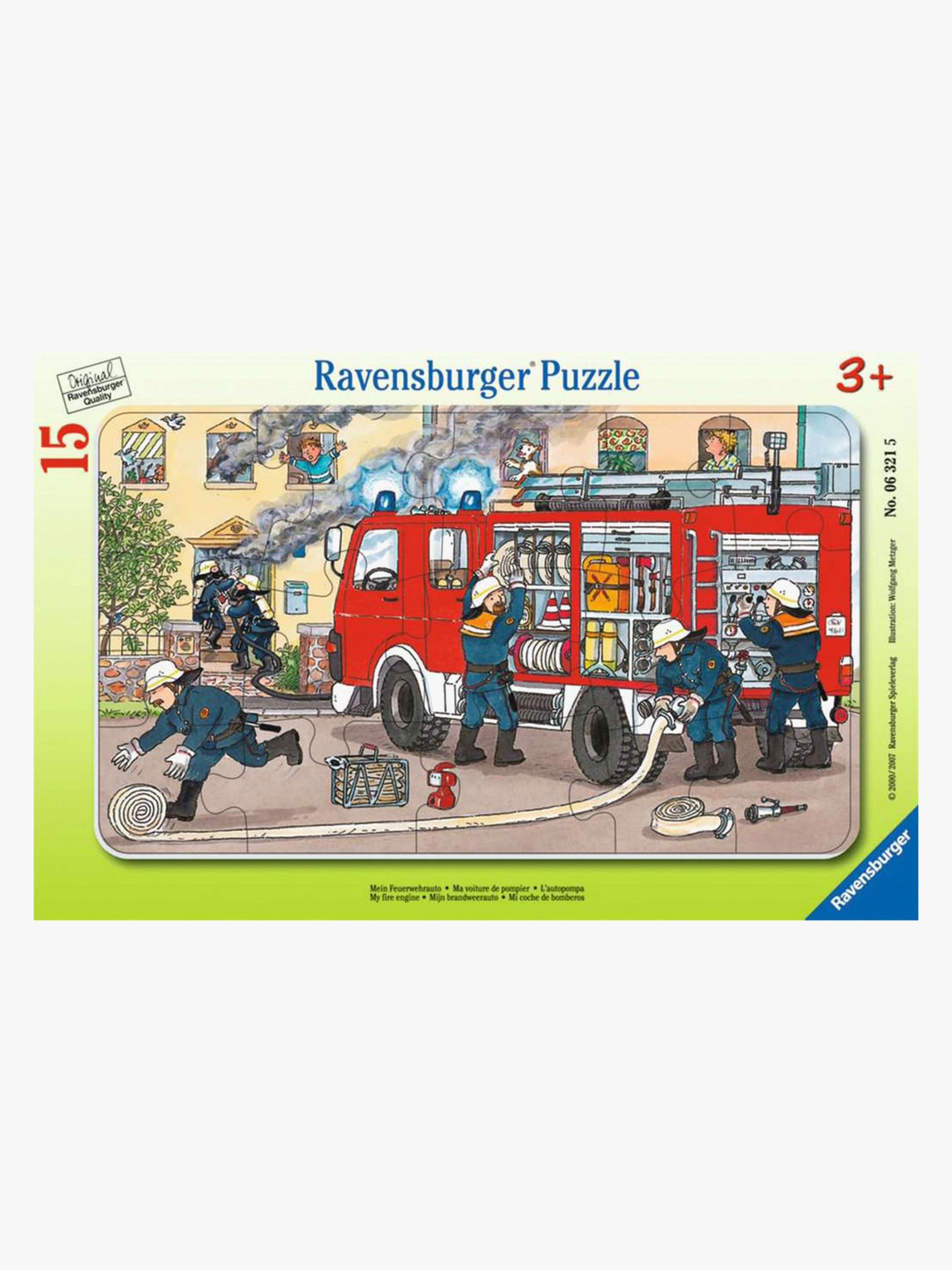 Ravensburger Puslespil My Fire Engine 15 Brikker