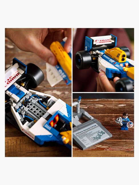 LEGO Icons 10353 Williams Racing FW14B og Nigel Mansell