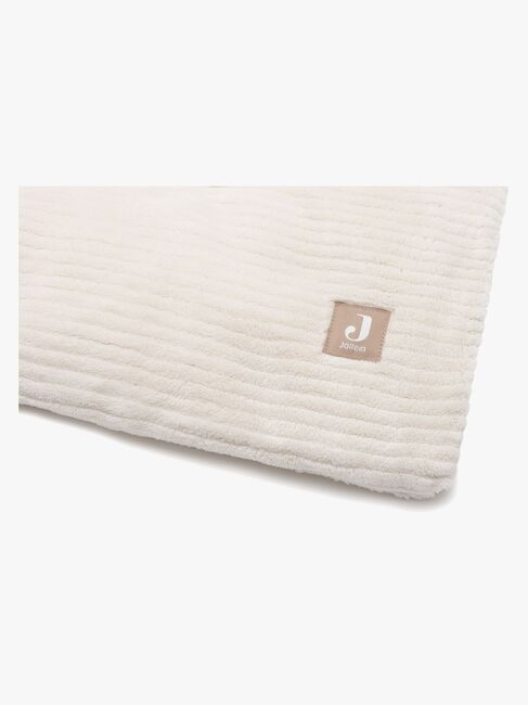 Jollein Playpen Legetæppe Cloudy Rib, Oatmeal