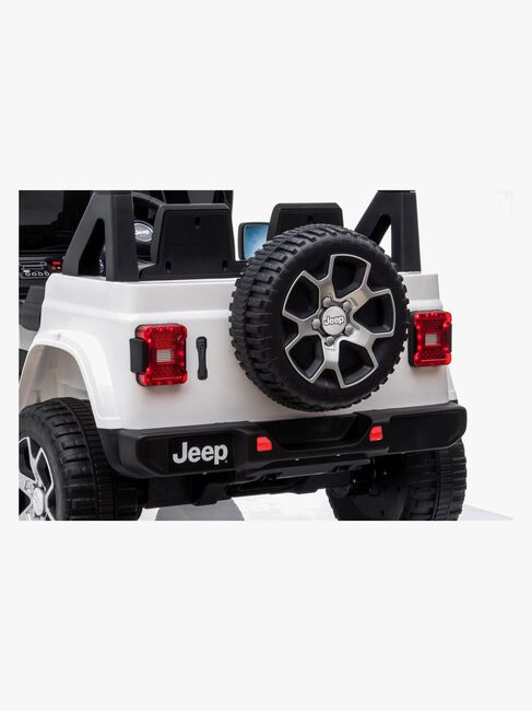 Jeep Wrangler Rubicon Elbil, Hvid
