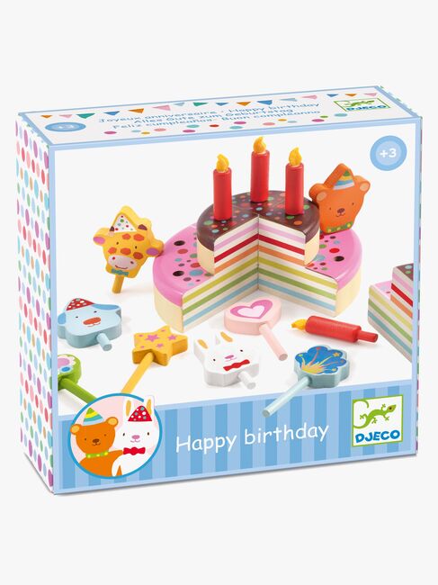 Djeco Legetøjskage Happy Birthday