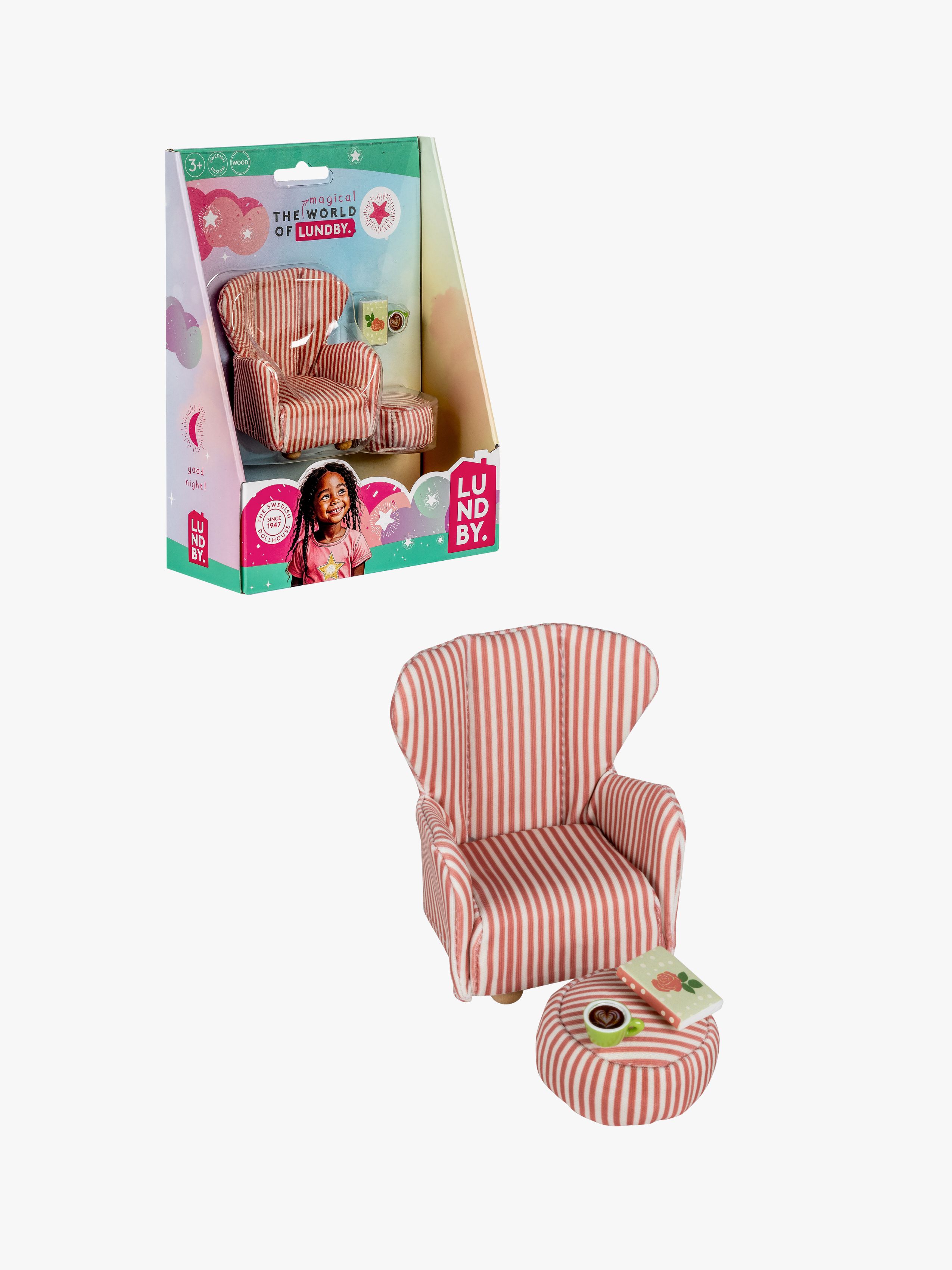 Lundby Dukkehustilbehør Læsehjørne