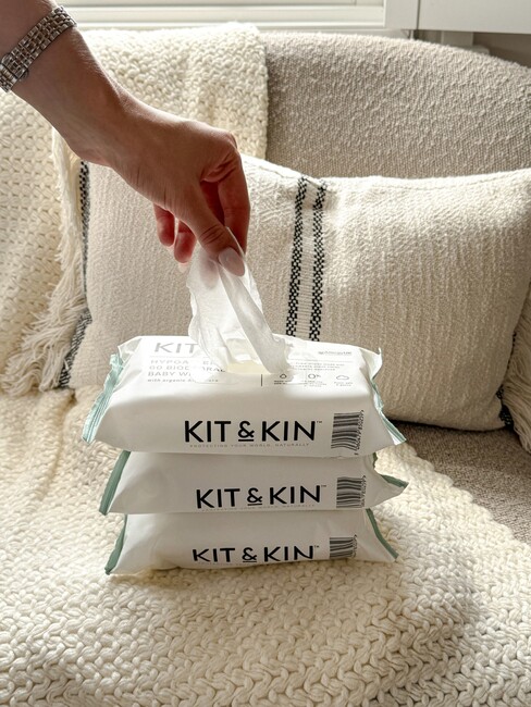 Kit & Kin Vådservietter 60-pak