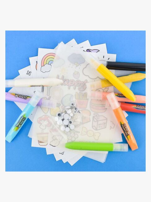 Robetoy 3D DIY Klistermærkesæt Penne 10 Stk.