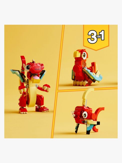 LEGO Creator 31145 Rød drage