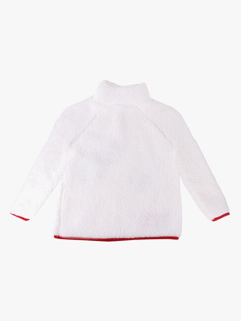 Hello Kitty Fleecetrøje, Hvid