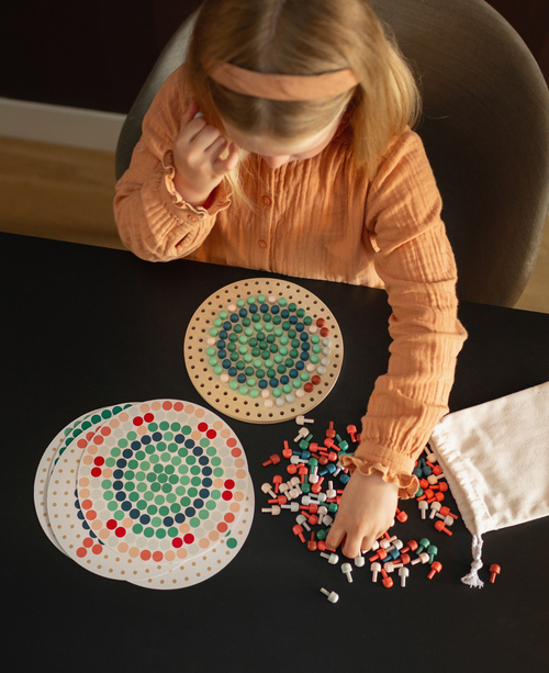 BS Toys Mosaikplade med Stifter