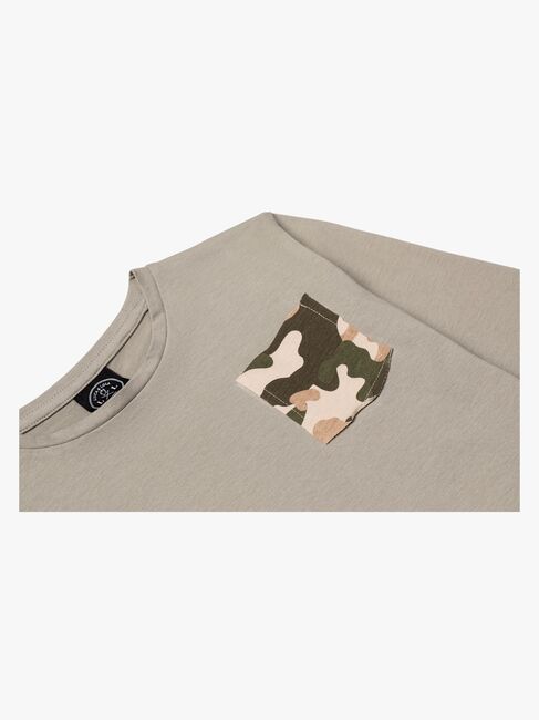 Luca & Lola Piero Langærmet T-Shirt, Khaki
