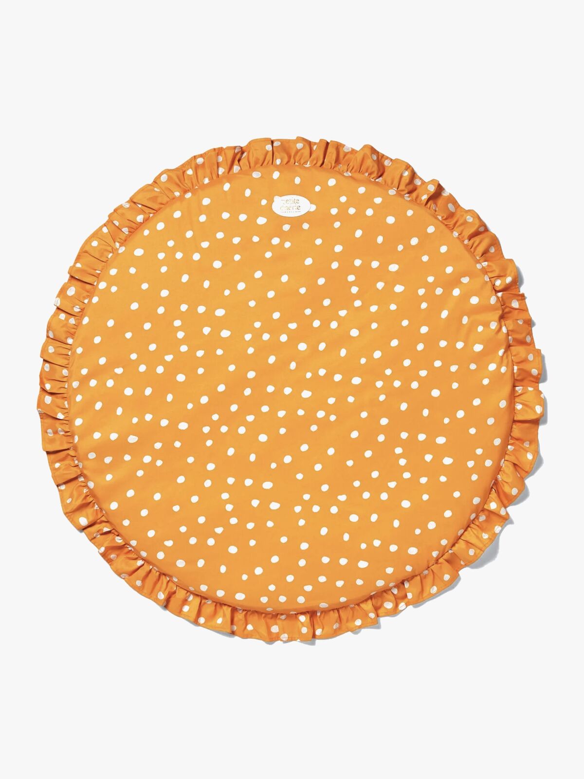 Petite Chérie Legetæppe Flæser Ø80, Butterscotch Dots