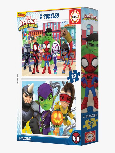 Spidey and His Amazing Friends Puslespil 2x20 Brikker