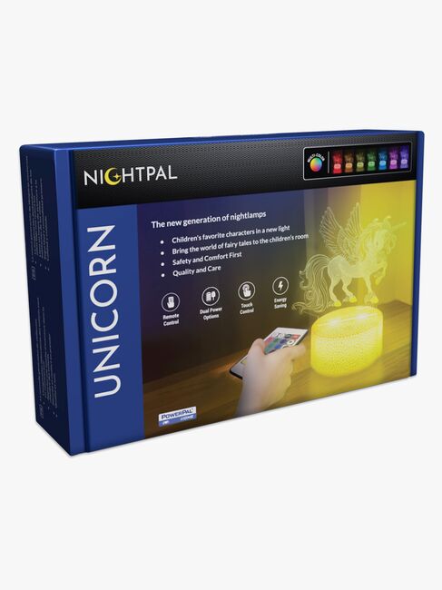 Powerpal 3D-Natlampe, Enhjørning