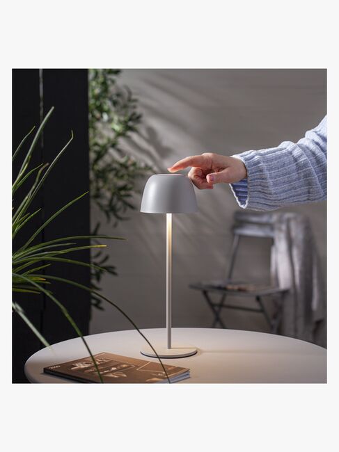 Star Trading Bordlampe Ronda, Greige