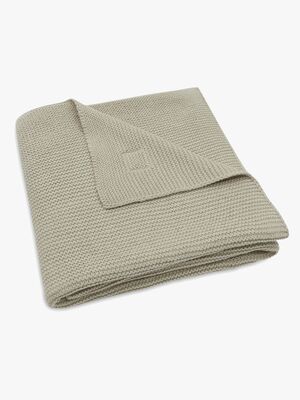 Jollein Tæppe Basic Knit, Olive Green