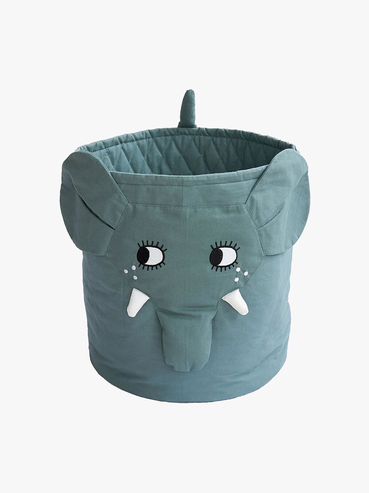 Roommate Mini Opbevaringskurv Elefant, Blå