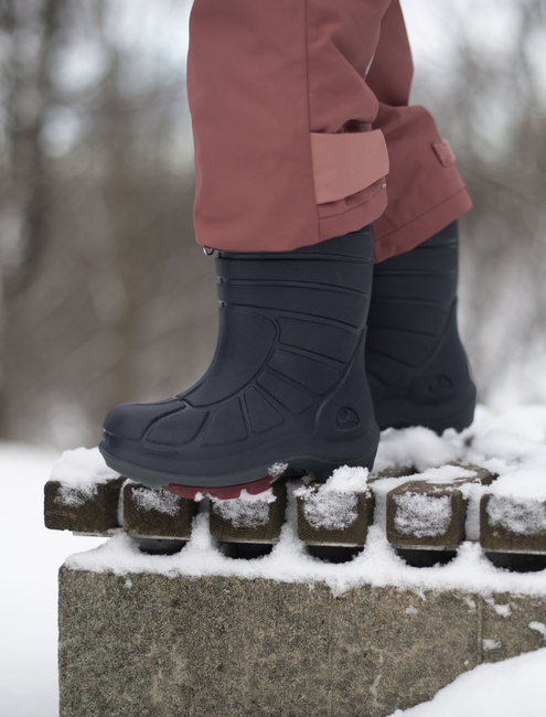 Viking Extreme  Forede Gummistøvler, Navy/Dark red