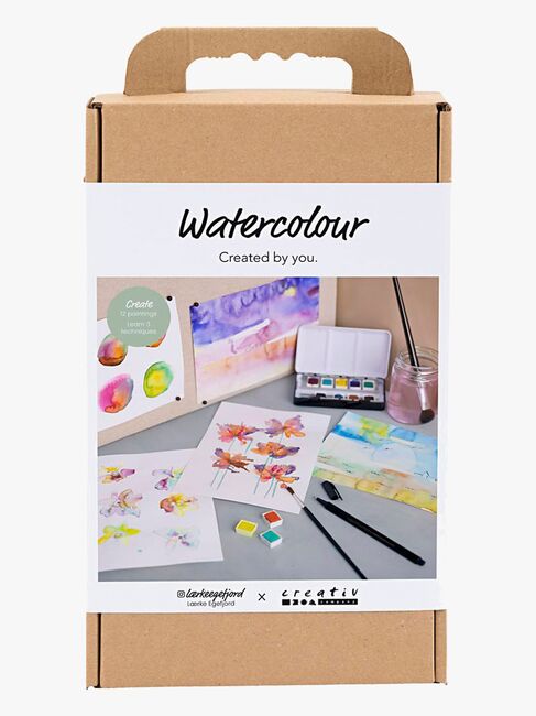 Creativ Company Kreasæt DIY Akvarelmaling