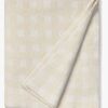 LorenaCanals Vichy Tæppe, Ivory