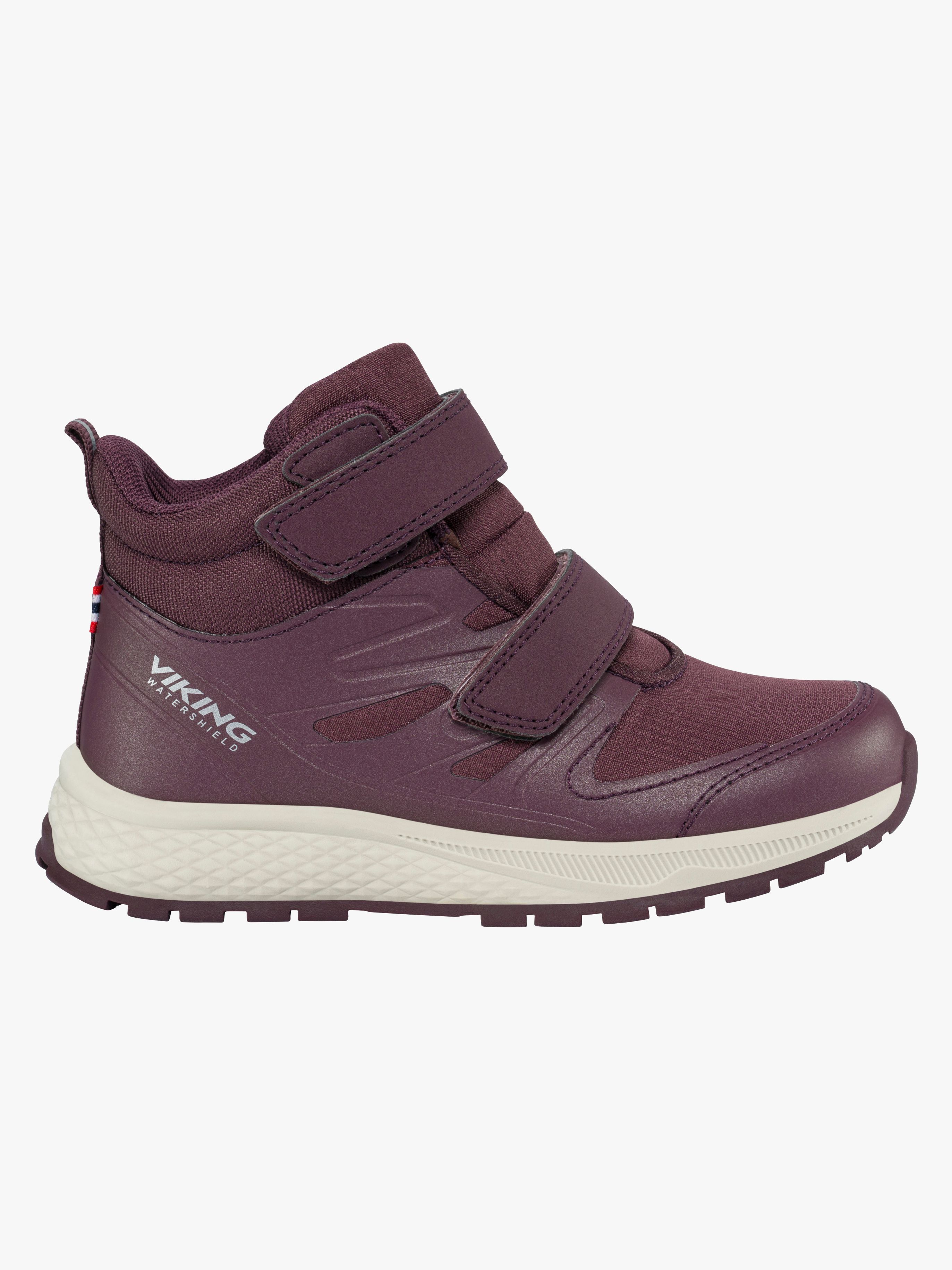 Viking Equip 2V Mid  Vandtætte Sneakers, Grape, 32