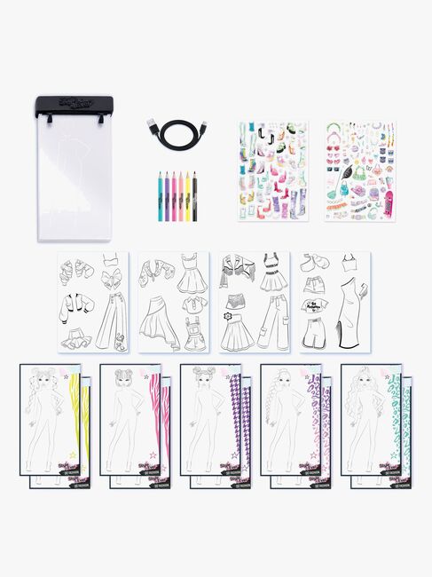 Style 4 Ever Fashion Designer Light-up Pad Kreasæt