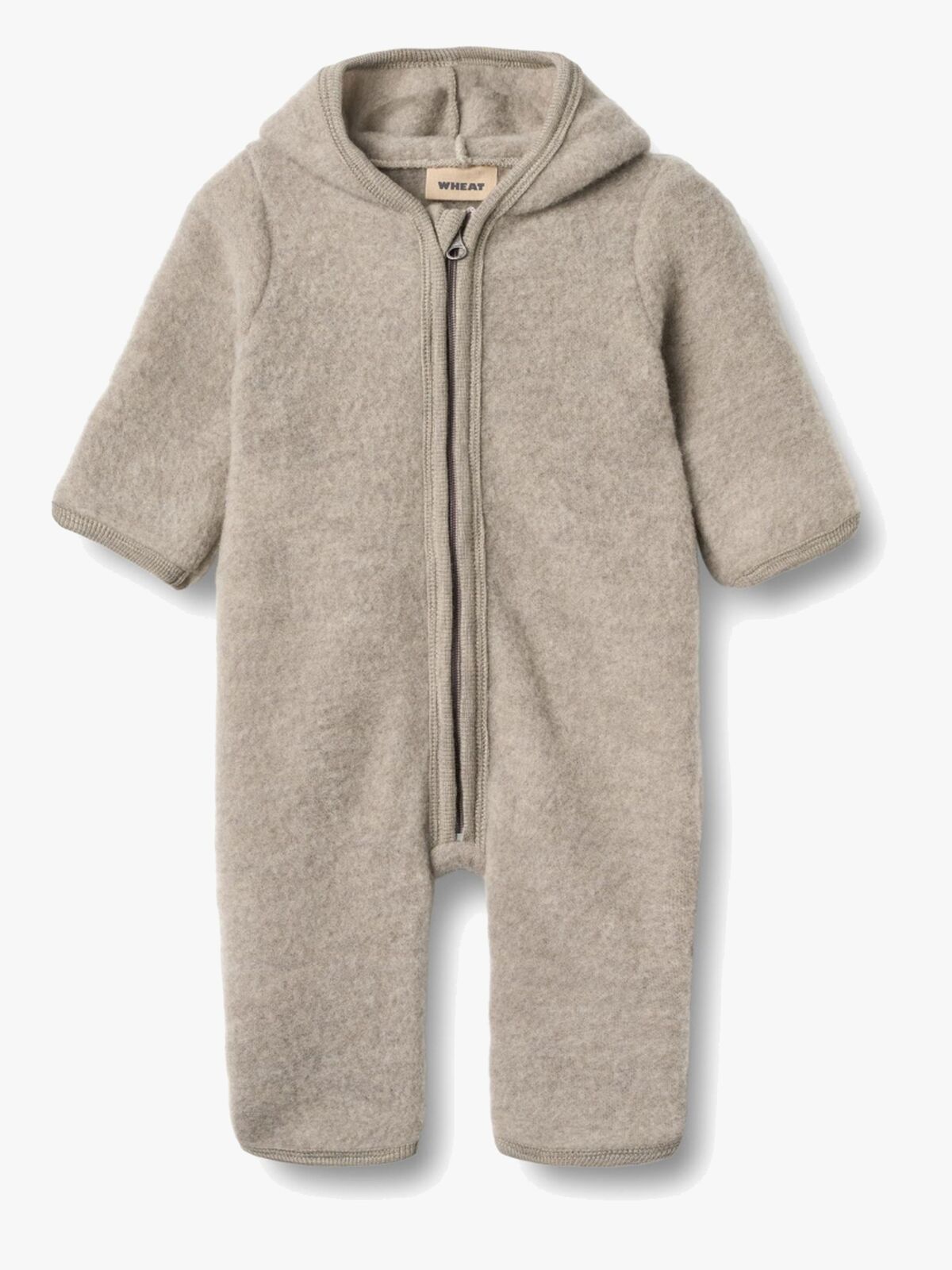 Wheat Ata Flyverdragt Merinould, Khaki Melange