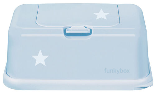 Funkybox Opbevaring til Vådservietter Star, Blå