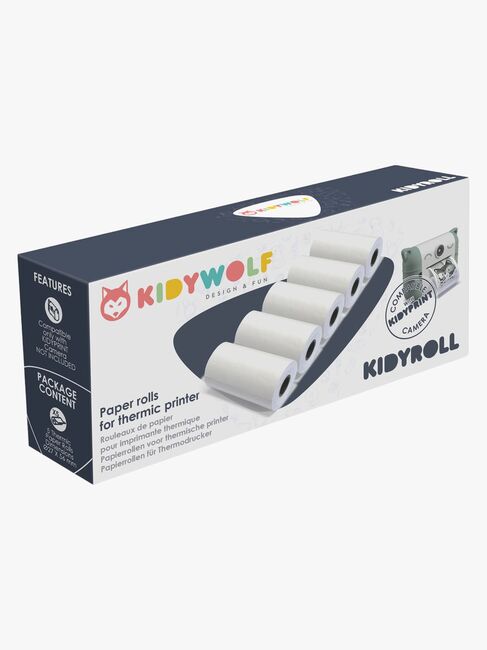 Kidywolf Kamerapapir til Polaroidkamera, Hvid