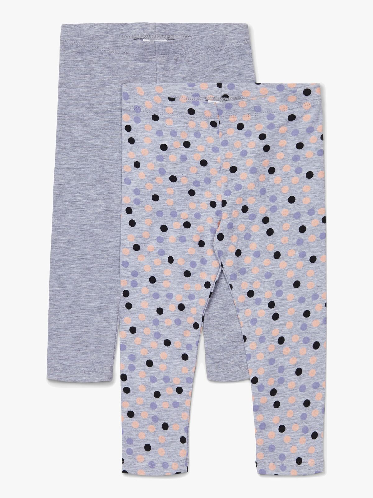 Luca & Lola Alberta ¾ Leggings 2-pak, Grey Melange