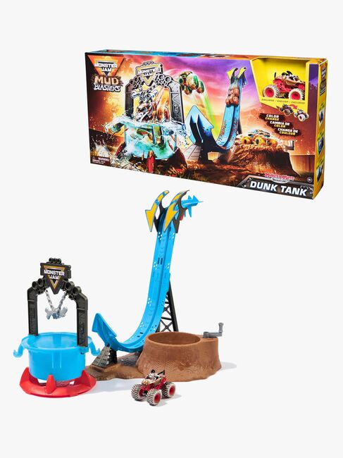 Monster Jam 1:64 Mud Blasters Dunk Tank Legesæt