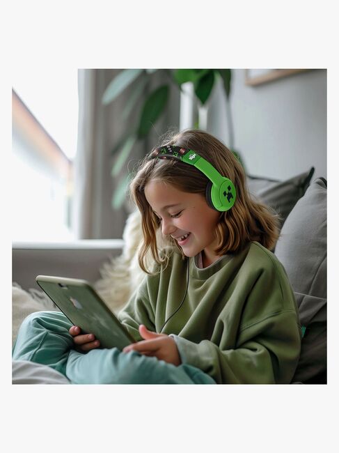 Minecraft Høretelefoner med Ører 85dB Creeper