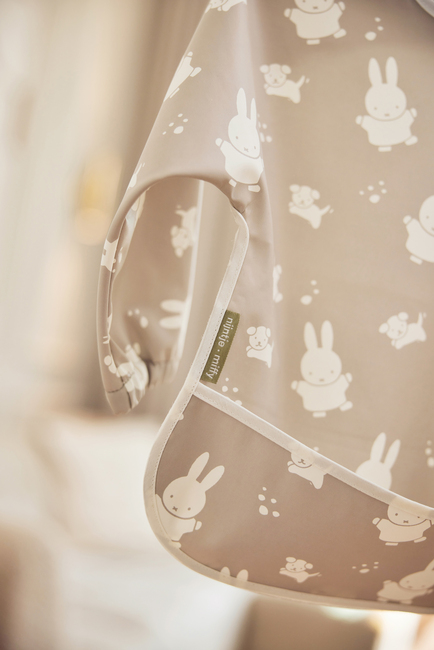 Jollein Miffy&Snuffy  Langærmet Hagesmæk, Olive Green