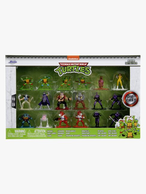 Jada Toys Turtles Nano Figursæt Wave 1 18 Stk.
