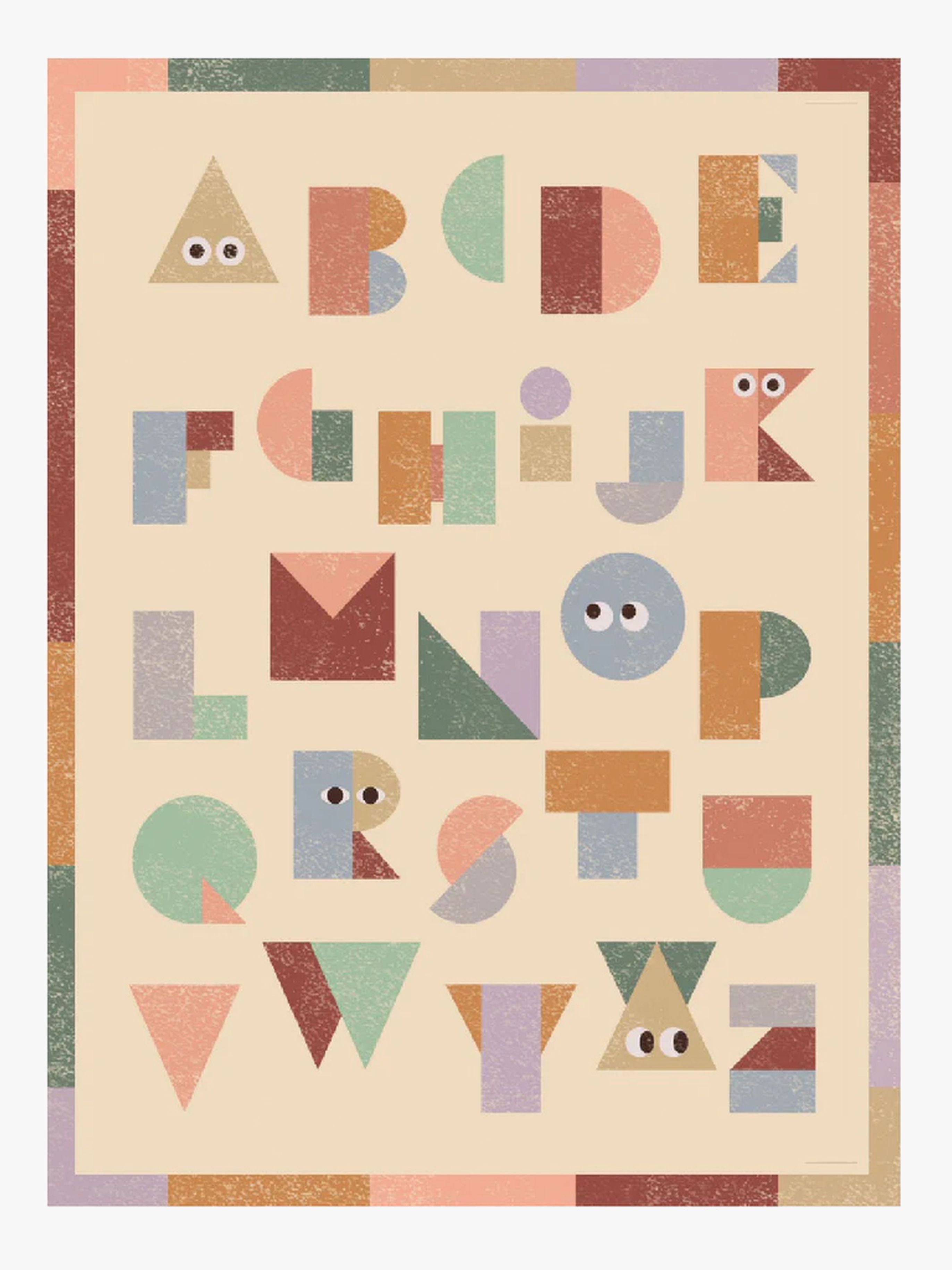 Hueppi Måtte 160x230, Spell The Fun Alphabet