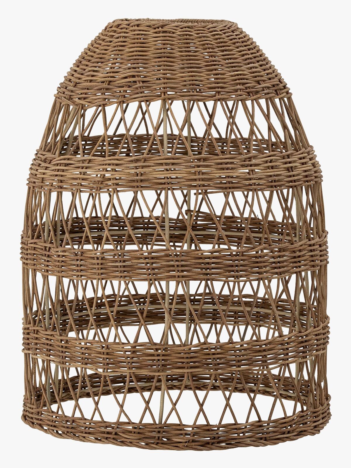 Bloomingville Rim Lampeskærm, Brun