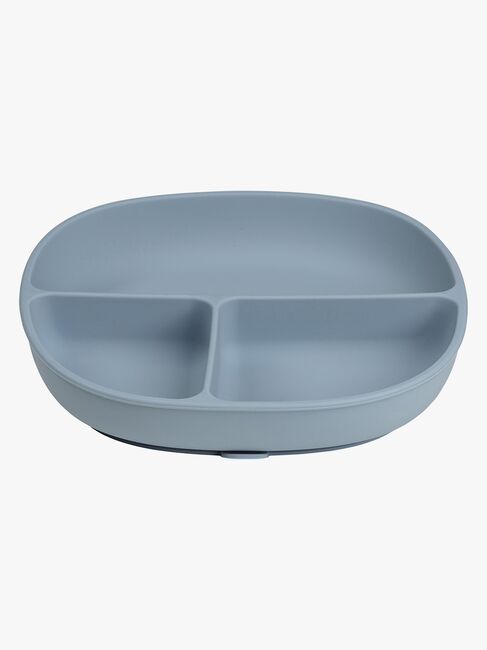 b.box Tallerken med Låg Silikone, Ocean