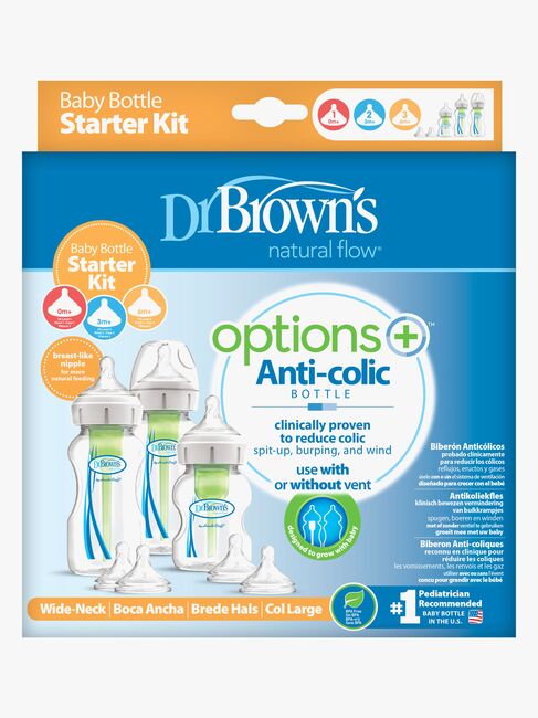 Dr. Brown's Options+ Bred Hals Startsæt