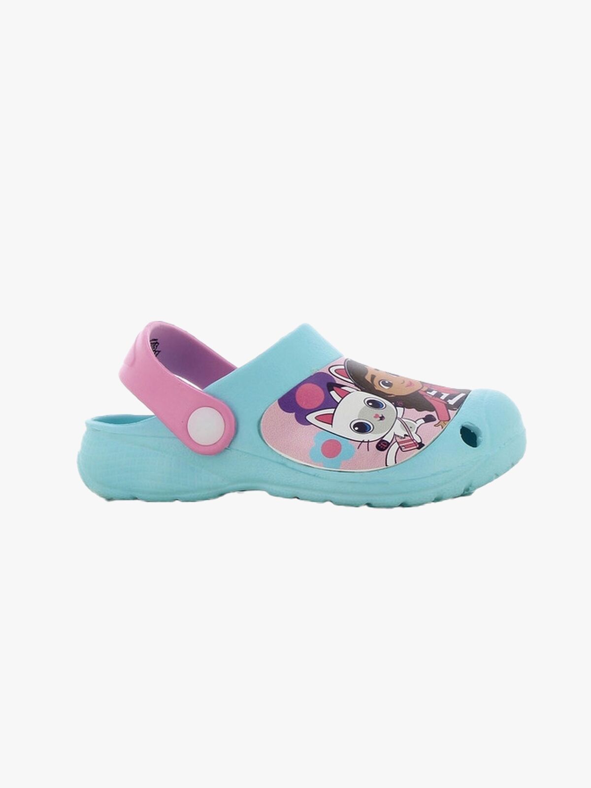 Gabby's Dollhouse Clogs, Turkish Blue/Fuchsia