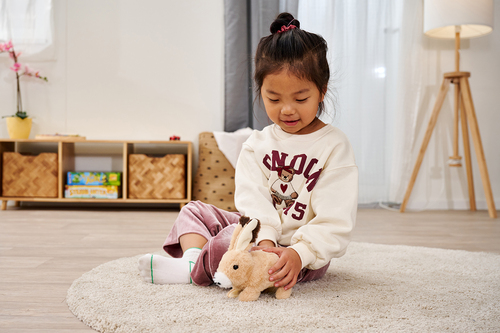 Simba Toys PetZoo Kanin med Lyde & Bevægelse