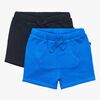 Luca & Lola Ricolo Shorts 2-Pak, Black/Blue