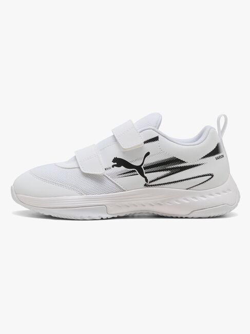 Puma Varion II V Jr Træningssko, White/Black