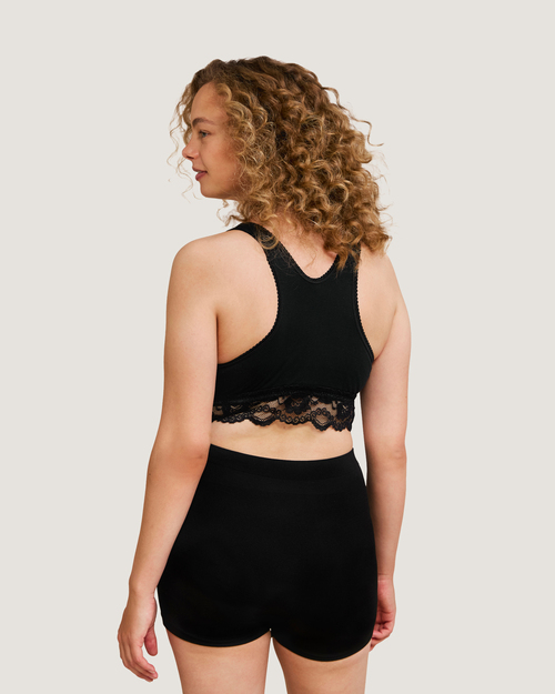 Carriwell Slåom Graviditets- og Amme-BH, Eco, Sort XL