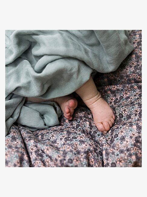 Elodie Stofble 80x80 Cm, Mineral Green