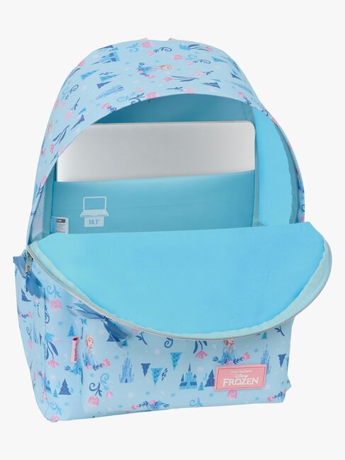 Frozen Bærbar Computer Rygsæk 17L Ice Magic, Lyseblå