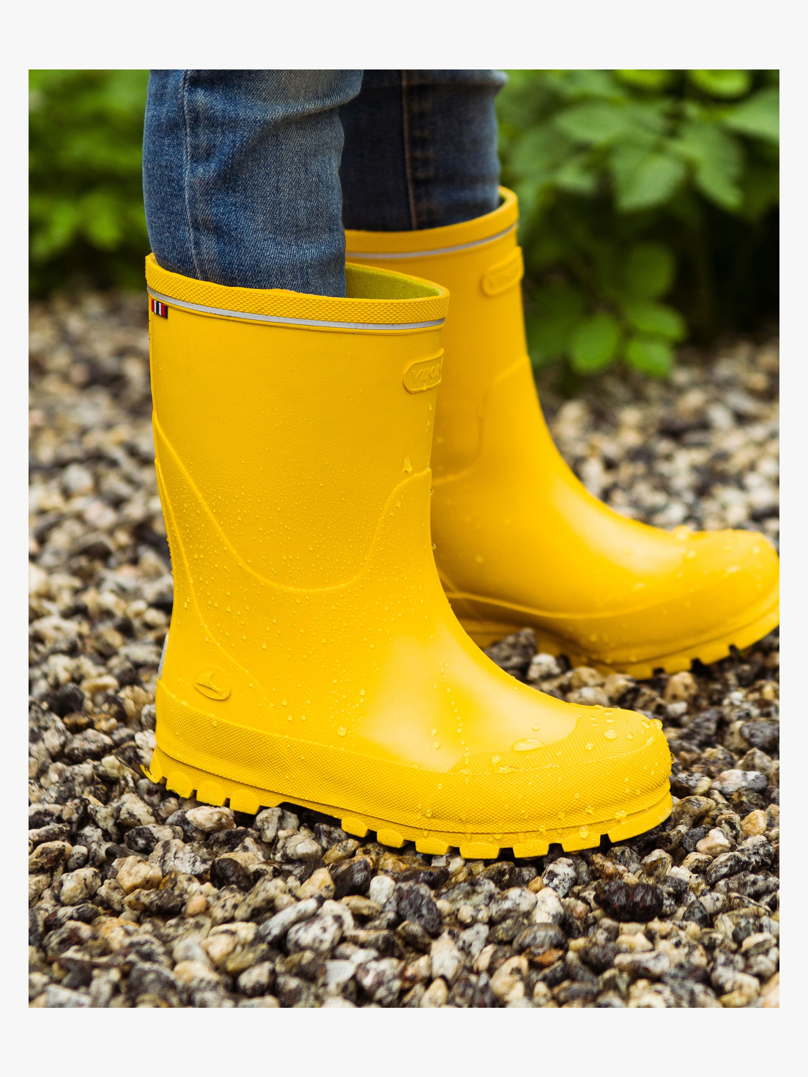 Viking Jolly Gummistøvle, Sun/Yellow, 28 - Bedst i test