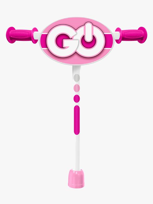 Stamp Skids Control Trehjulet Løbehjul, Lyserød/Hvid