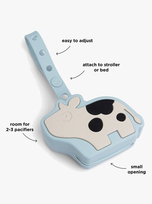 Done By Deer Silikone Sutteboks, Dotti Blue