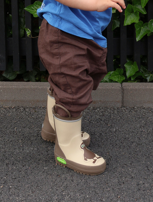 Babblarna Babba Gummistøvler, Brun