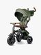 QPlay Rito Delux 6-i-1 Sammenklappelig Trehjulet Cykel, Olivengrøn