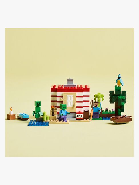 LEGO Minecraft 21275 TNT-junglehuset